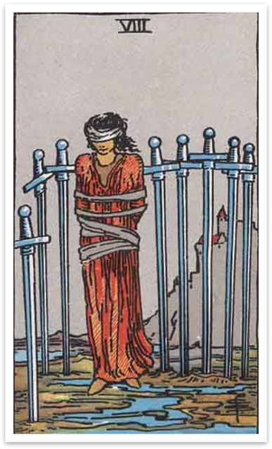 Eight of Swords tarot card