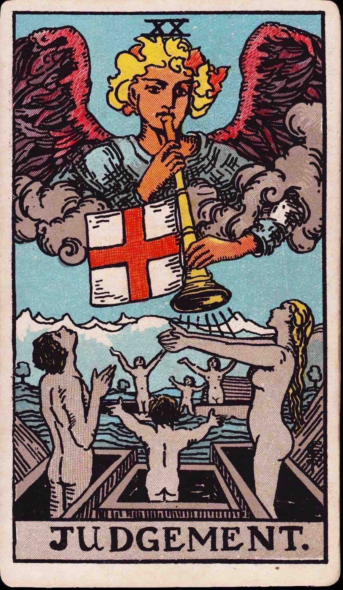 Judgement tarot card