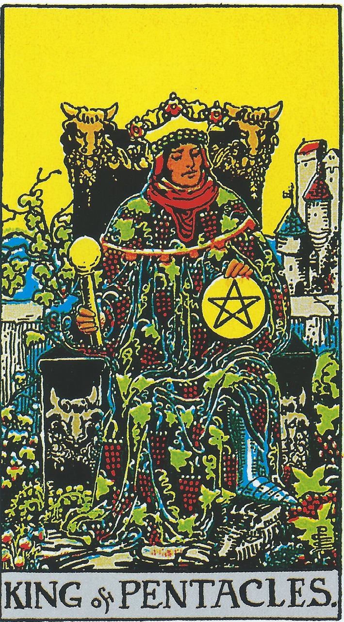 King of Pentacles tarot card