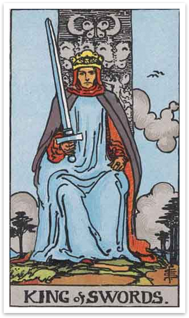 King of Swords tarot card