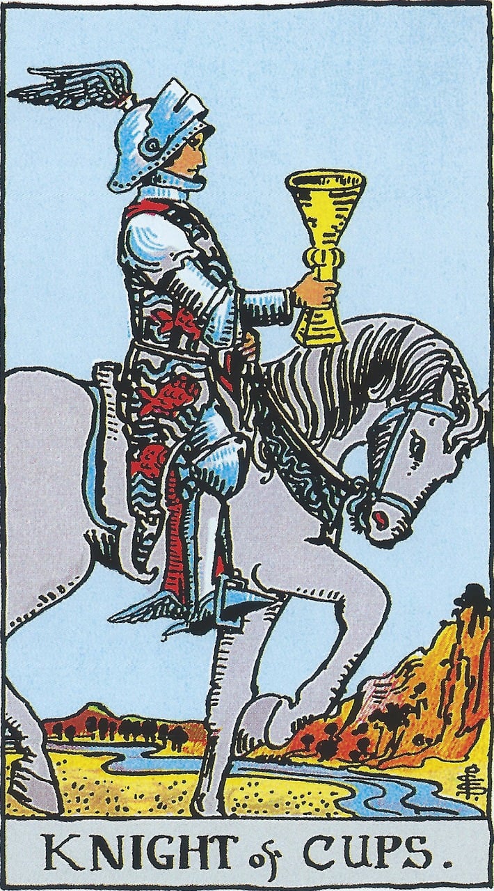 Knight of Cups tarot card