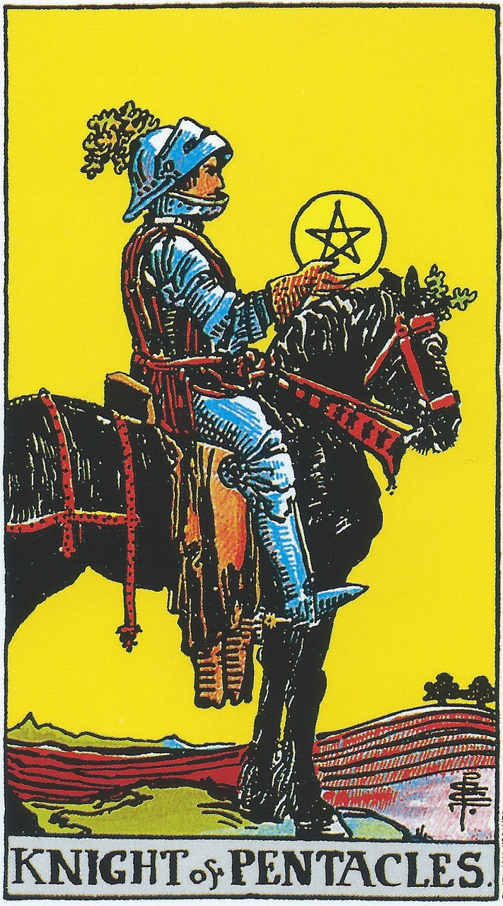 Knight of Pentacles tarot card