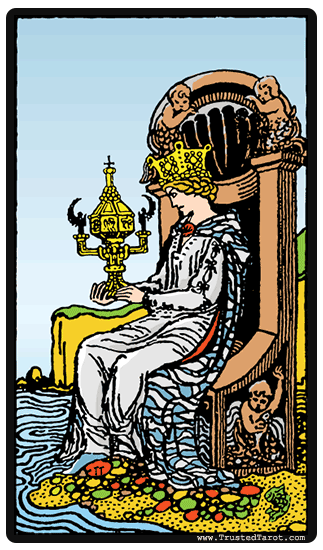 Queen of Cups tarot card