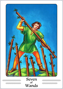 Seven of Wands tarot card