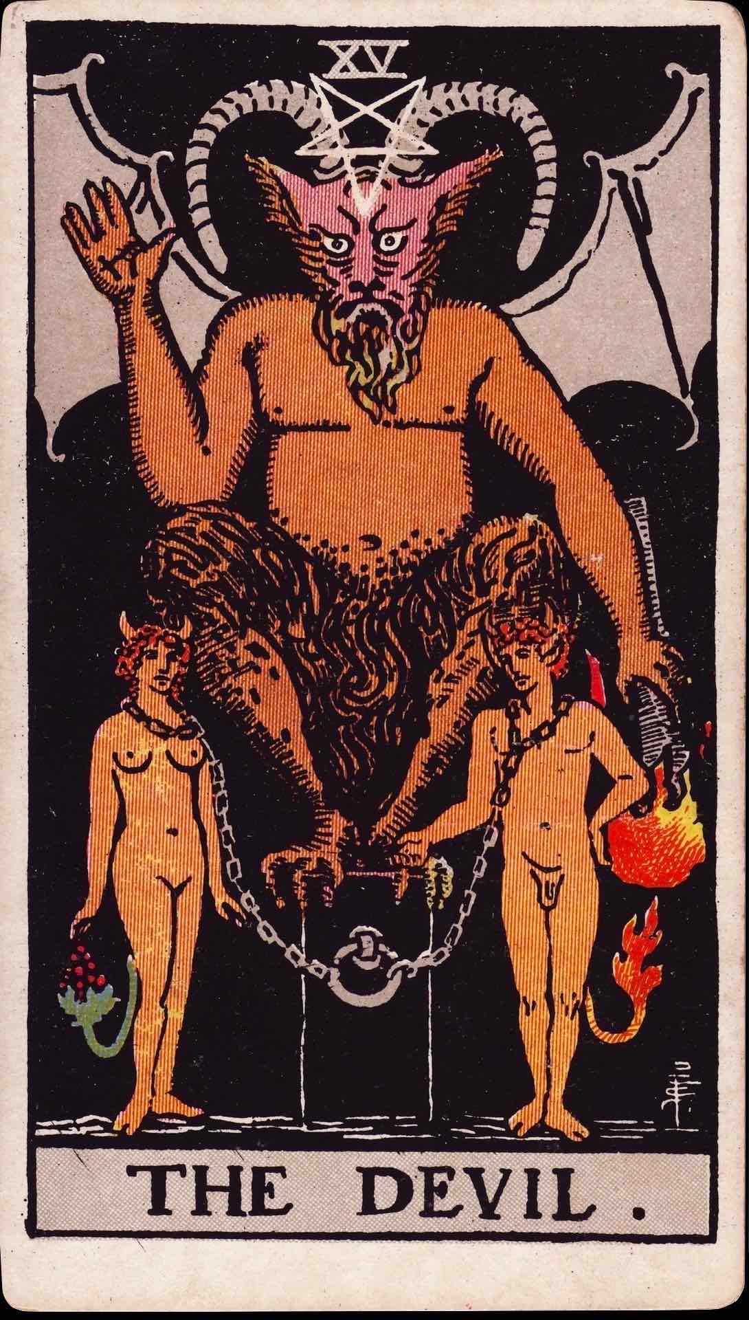 The Devil tarot card