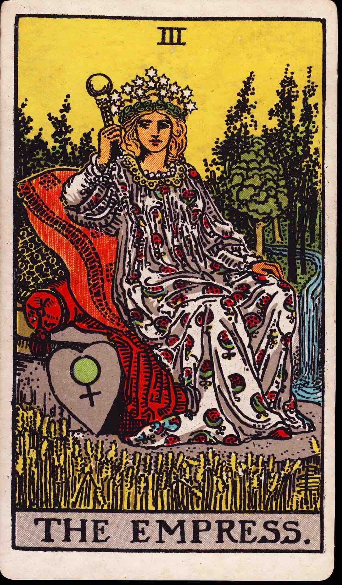 The Empress tarot card