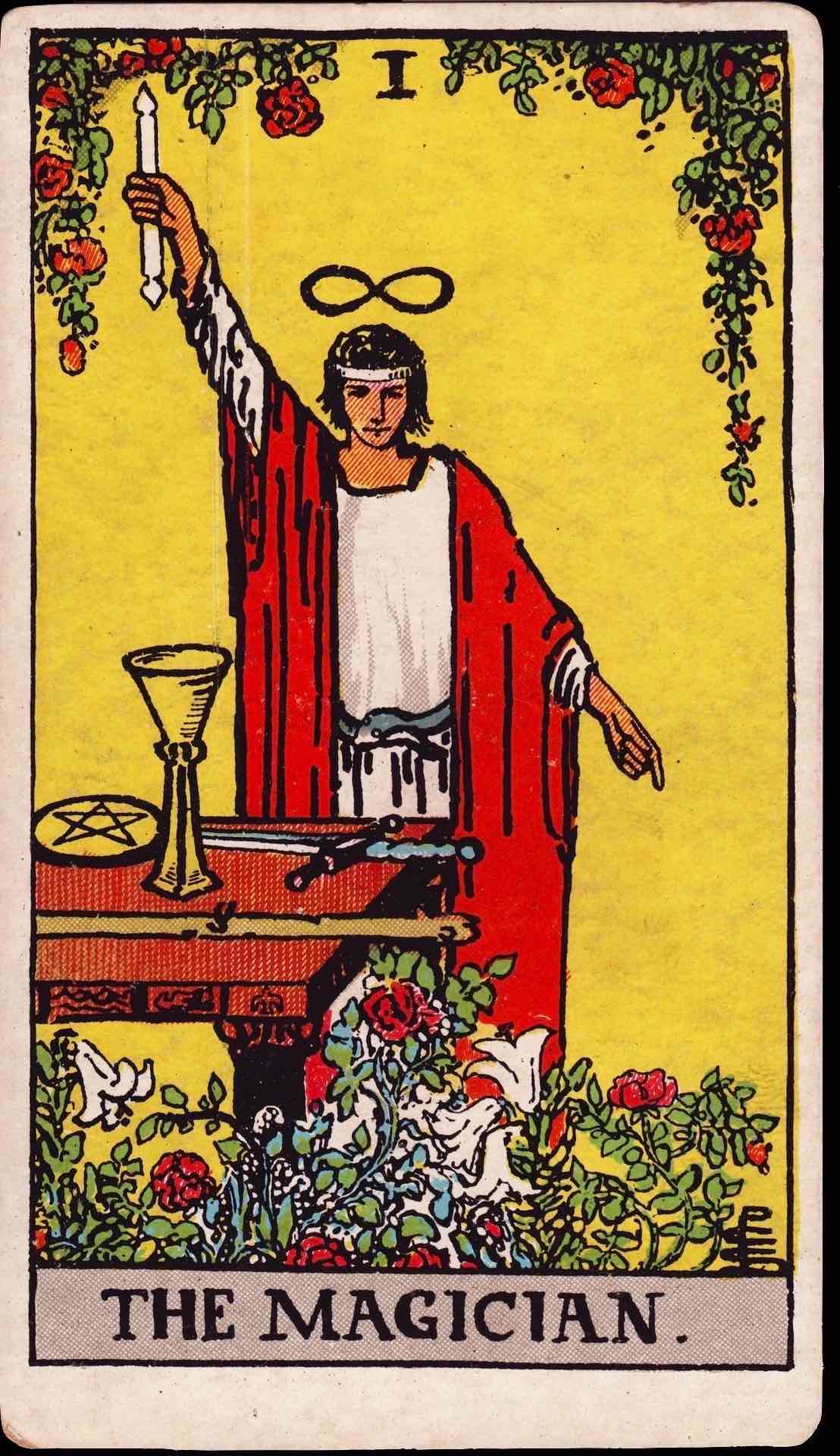 The Magician tarot card