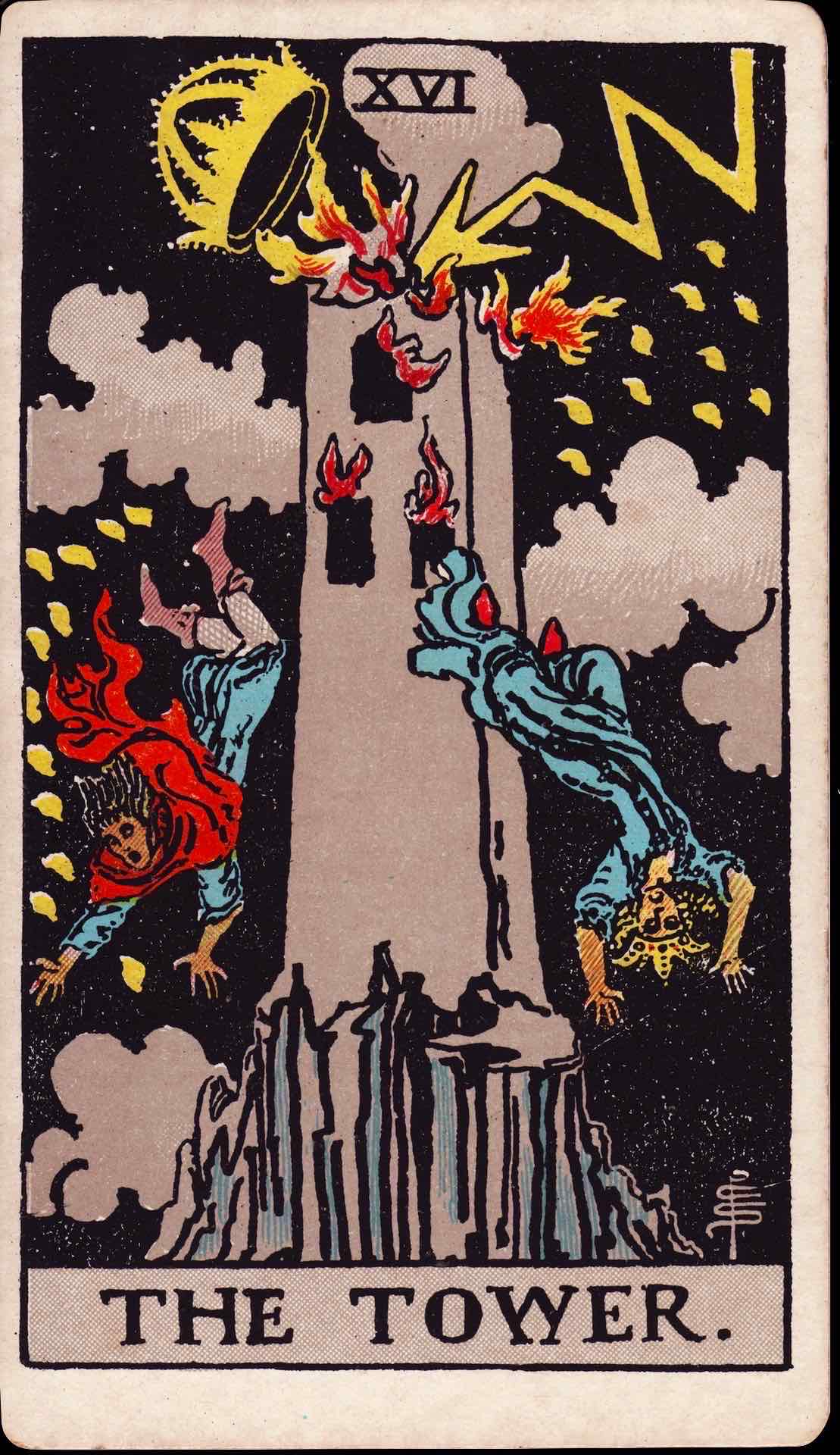 The Tower tarot card